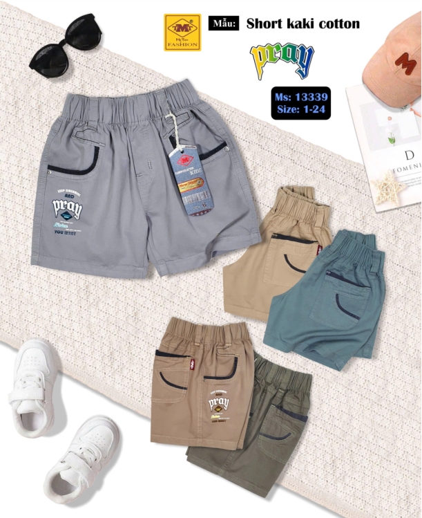QUẦN SHORT KAKI COTTON - PRAY