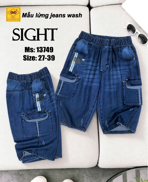 QUẦN LỬNG JEANS WASH - SIGHT